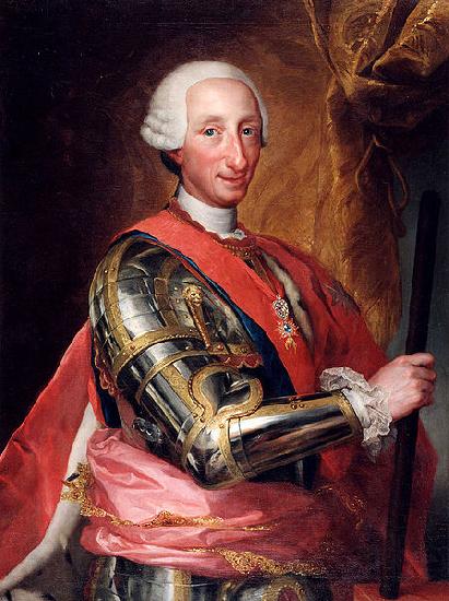 Anton Raphael Mengs Charles III of Spain Spain oil painting art